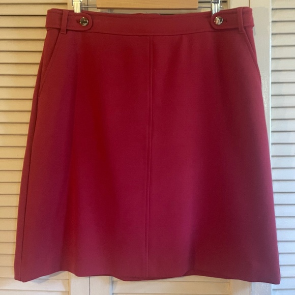 LOFT Dresses & Skirts - Red Loft Skirt
